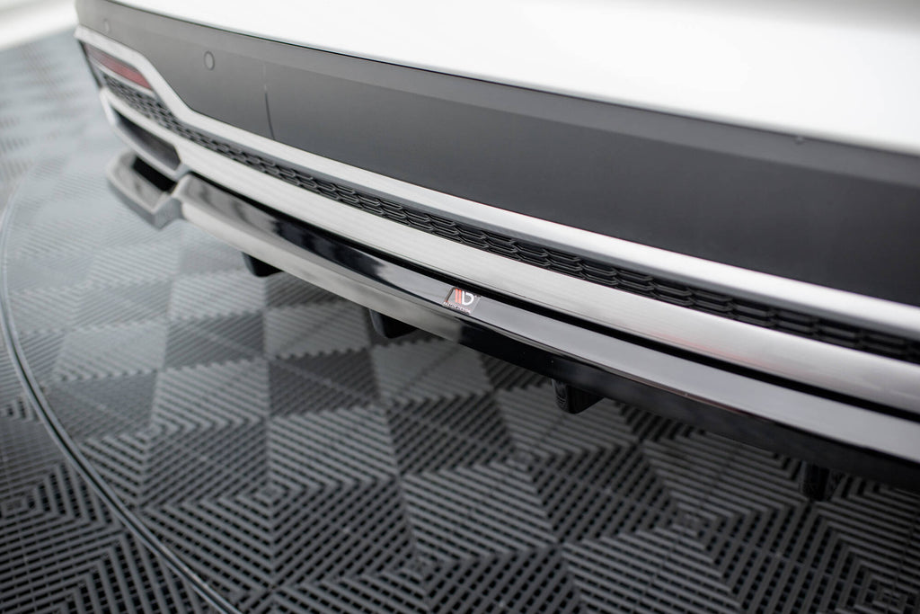Maxton Design Street+ Mittlerer Diffusor RACE passend für Kia Sorento Mk4 schwarz Hochglanz