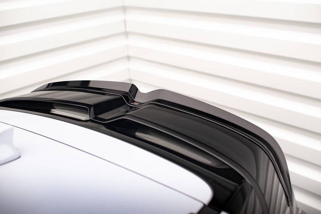 Maxton Design Spoiler CAP passend für Hyundai Kona N Mk1 schwarz Hochglanz