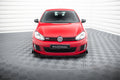 Maxton Design Flaps VW Golf GTI Mk6 schwarz Hochglanz für Volkswagen Golf Mk6