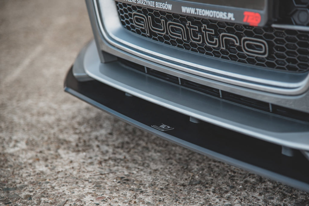 Maxton Design Street Pro Street+ Spoilerlippe Front Ansatz passend für Audi RS3 8V Sportback