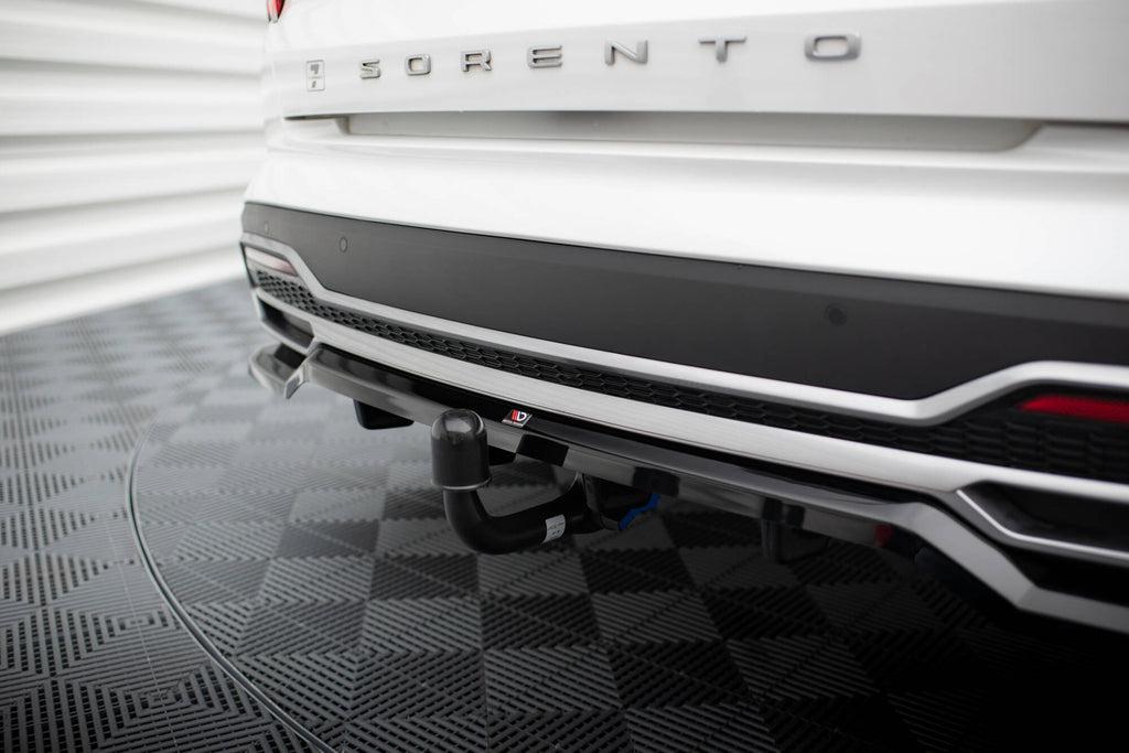 Maxton Design Street+ Mittlerer Diffusor RACE passend für Kia Sorento Mk4 schwarz Hochglanz