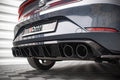 Maxton Design Diffusor Heck Ansatz + Endrohre passend für Seat Leon FR Hatchback Mk4