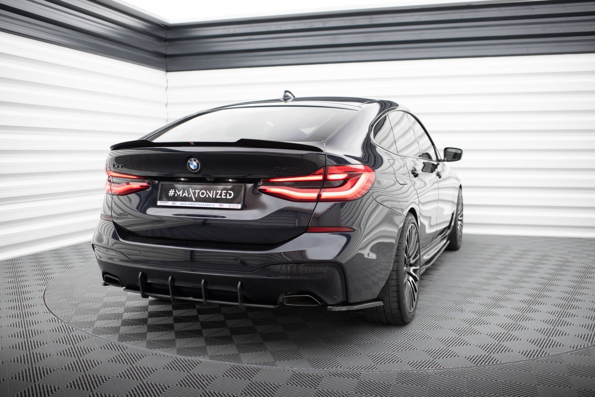Maxton Design Street Pro Heckschürze passend für BMW 6er GT M-Paket G32