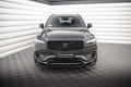 Maxton Design Street+ Spoilerlippe Front Ansatz V.1 passend für Volvo XC90 R-Design Mk2 Facelift schwarz Hochglanz