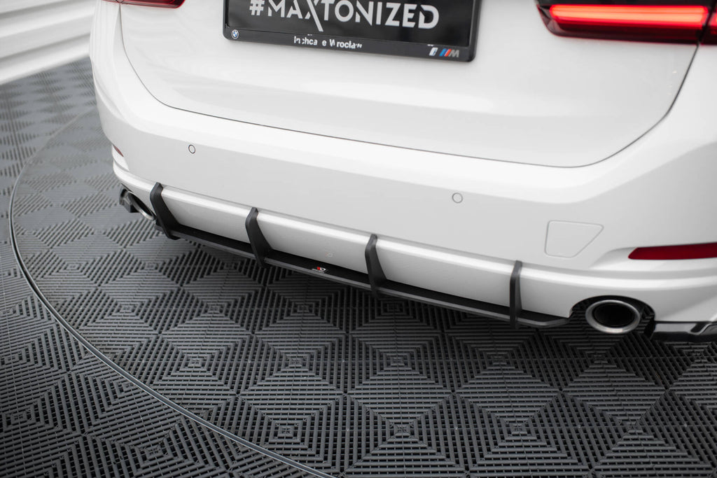 Maxton Design Street Pro Heckschürze passend für BMW 3er Limousine / Touring G20 / G21 Facelift