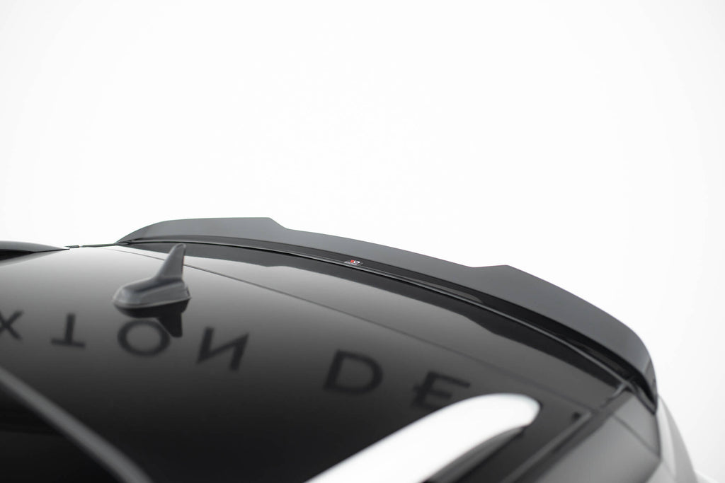Maxton Design Spoiler CAP passend für VW T-Roc R / R-Line Mk1 schwarz Hochglanz
