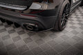 Maxton Design Heck Ansatz Flaps Diffusor passend für Mercedes-AMG GLB 35 / AMG-Line X247 schwarz Hochglanz
