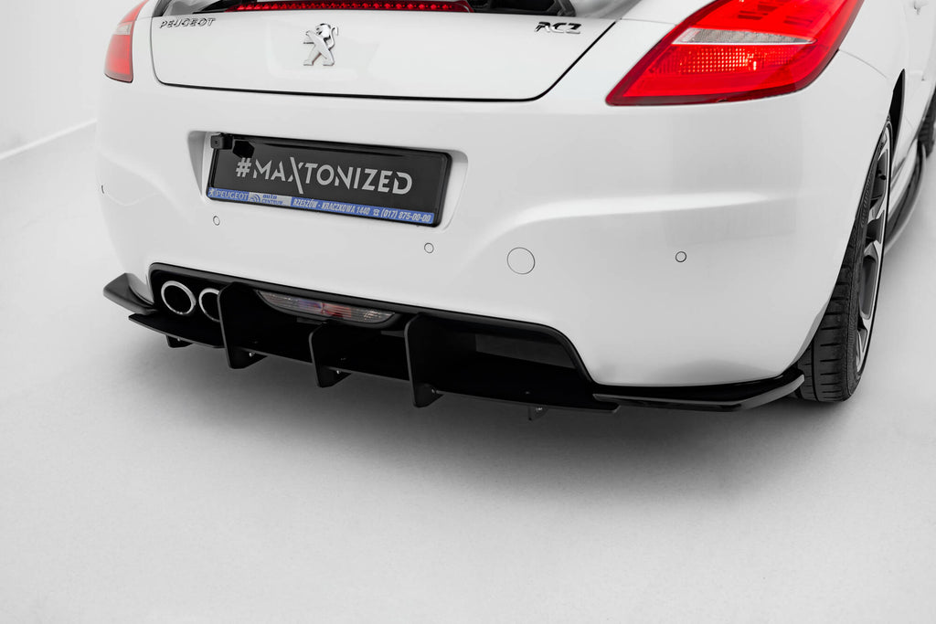 Maxton Design Heckschürze passend für Peugeot RCZ Mk1 / Mk1 Facelift