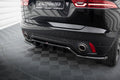 Maxton Design Street+ Mittlerer Diffusor RACE passend für Jaguar E-Pace R-Dynamic Mk1 schwarz Hochglanz