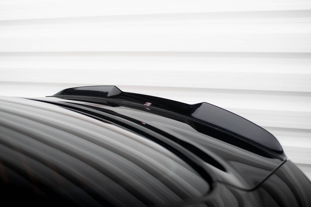 Maxton Design Spoiler CAP 3D passend für Jaguar XE X760 Facelift schwarz Hochglanz