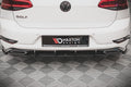 Maxton Design Rennen Street Pro Heckschürze passend für VW Golf R-Line Mk 7 Facelift