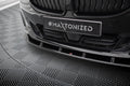 Maxton Design Street+ Spoilerlippe Front Ansatz V.1 passend für BMW 2 Coupe G42 schwarz Hochglanz