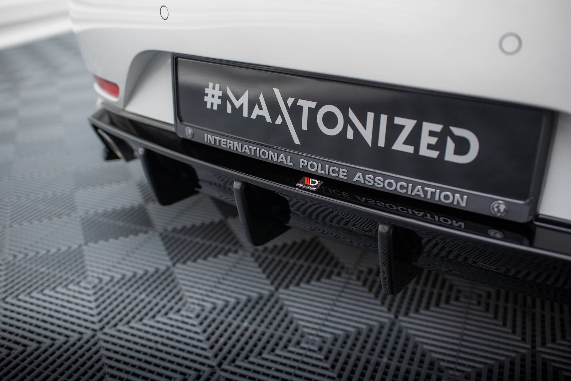 Maxton Design Diffusor Heck Ansatz passend für BMW Z4 E89 schwarz Hochglanz
