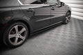 Maxton Design Street+ Seitenschweller Leisten passend für Peugeot 508 GT Mk1 Facelift schwarz Hochglanz