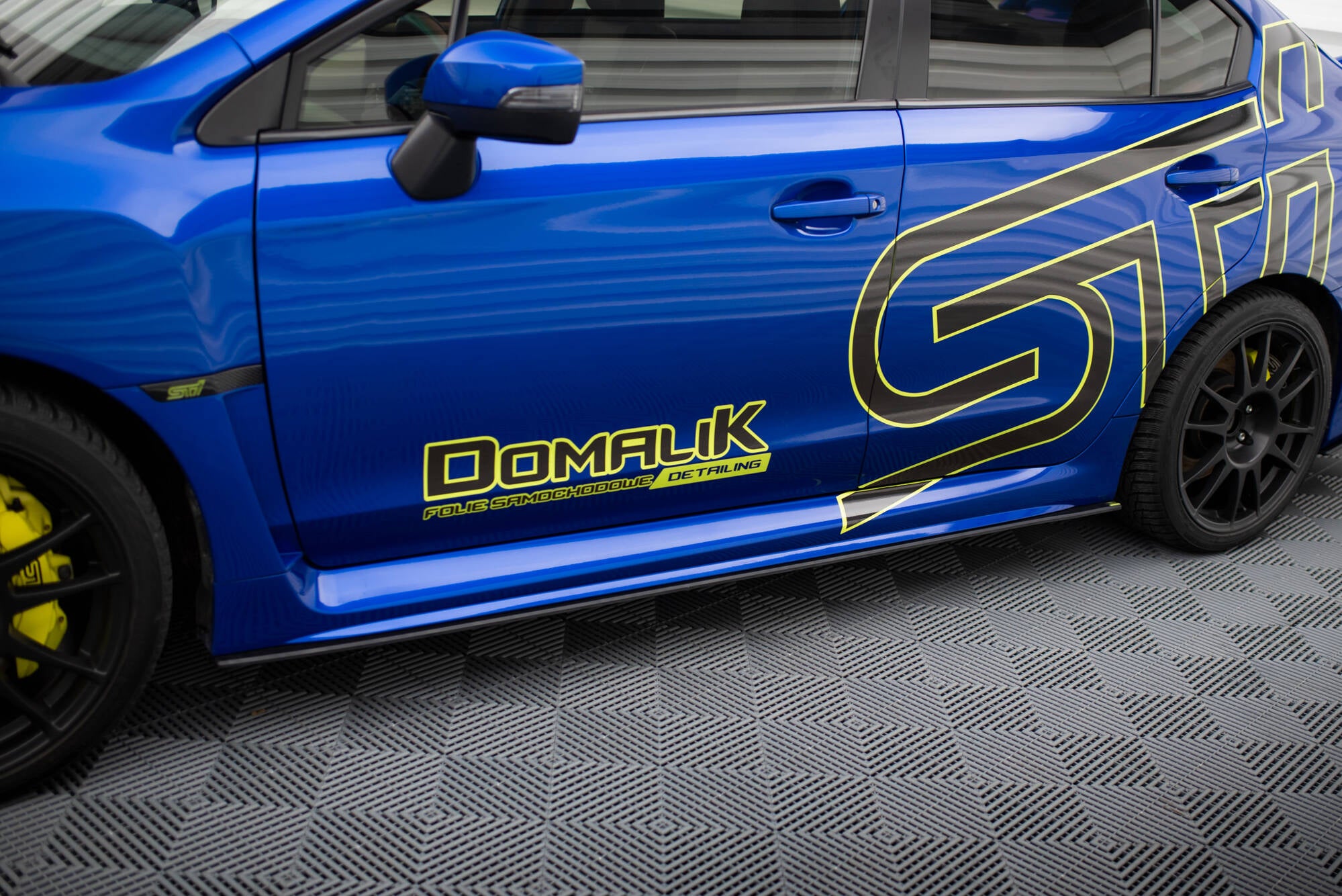 Maxton Design Street Pro Street+ Seitenschweller Leisten passend für Subaru WRX STI Mk1