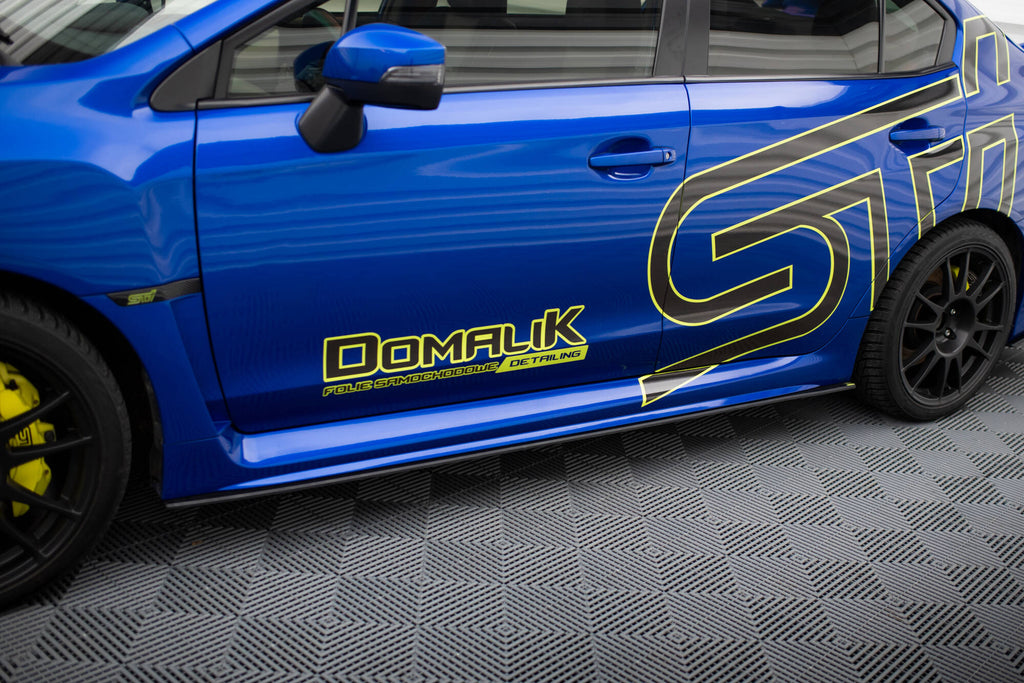 Maxton Design Street Pro Street+ Seitenschweller Leisten passend für Subaru WRX STI Mk1