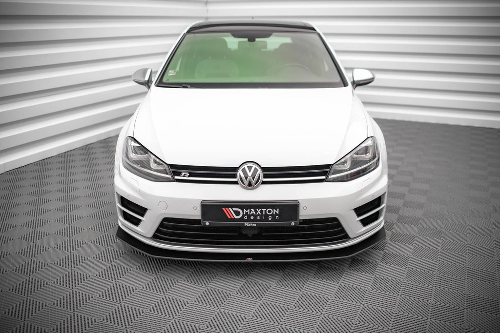 Maxton Design Street Pro Street+ Spoilerlippe Front Ansatz V.2 passend für VW Golf R Mk7