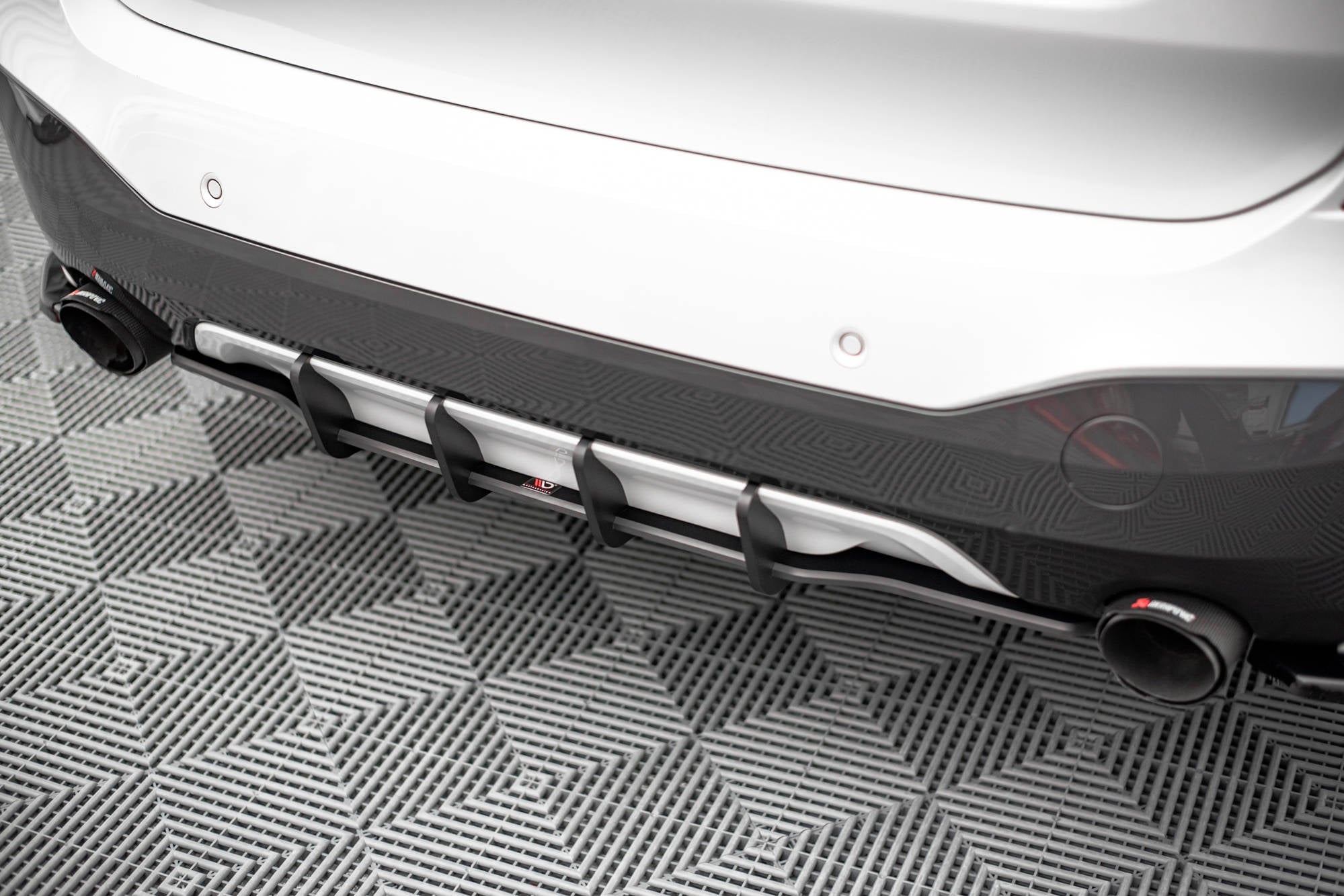 Maxton Design Street Pro Heckschürze passend für BMW X1 M-Paket F48