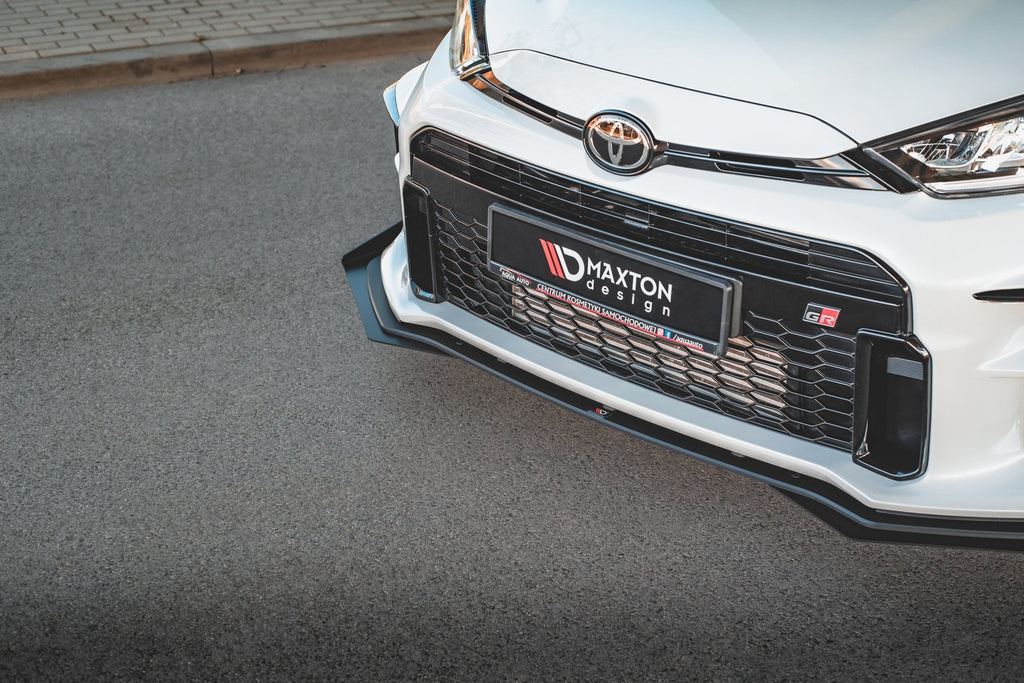 Maxton Design Flaps Toyota GR Yaris Mk4 schwarz Hochglanz für Toyota GR Yaris Mk4