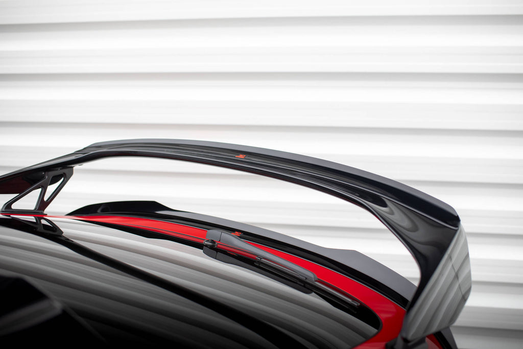 Maxton Design Höher Spoiler CAP passend für Honda Civic Type-R Mk 11 schwarz Hochglanz