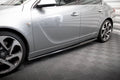 Maxton Design Street+ Seitenschweller Leisten passend für Opel Insignia OPC-Line Mk1 schwarz Hochglanz