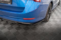 Maxton Design Street+ Mittlerer Diffusor RACE passend für Skoda Octavia Sportline Mk4 schwarz Hochglanz