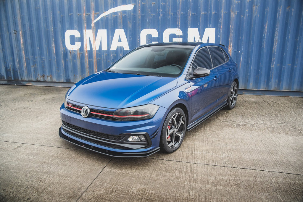 Maxton Design Street Pro Street+ Spoilerlippe Front Ansatz passend für VW Polo GTI Mk6