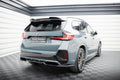 Maxton Design Street+ Mittlerer Diffusor RACE passend für BMW X1 M-Paket U11 schwarz Hochglanz