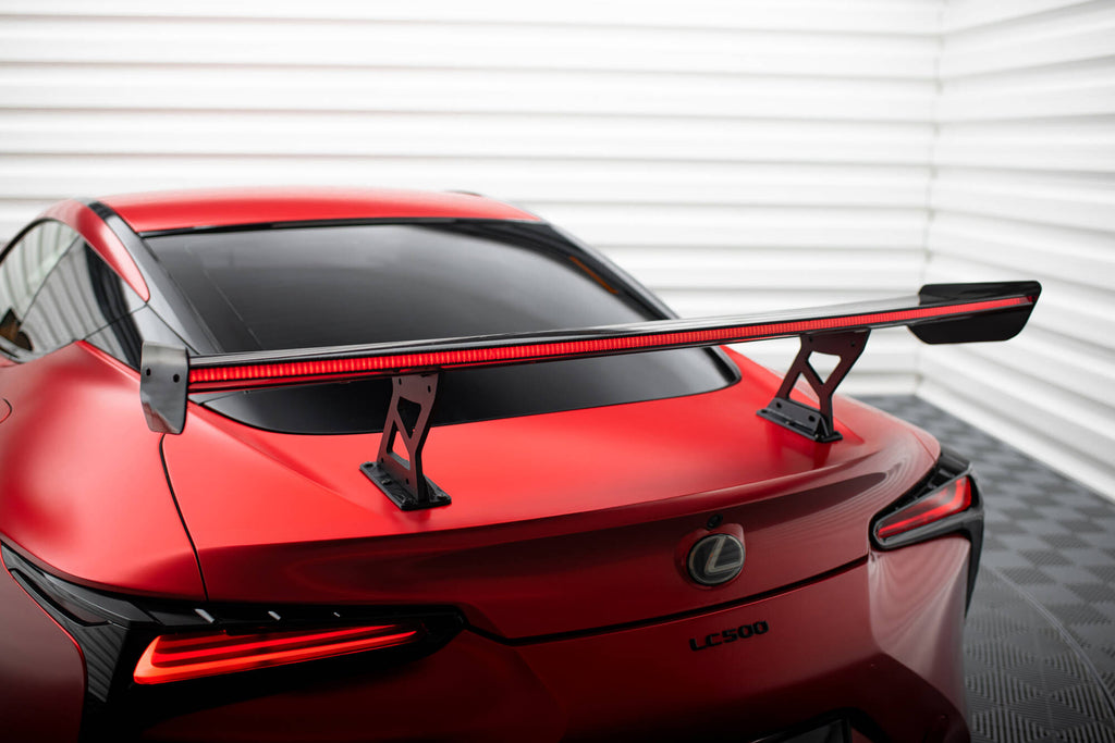 Maxton Design Carbon Spoiler + LED Lexus LC für Lexus LC Mk1
