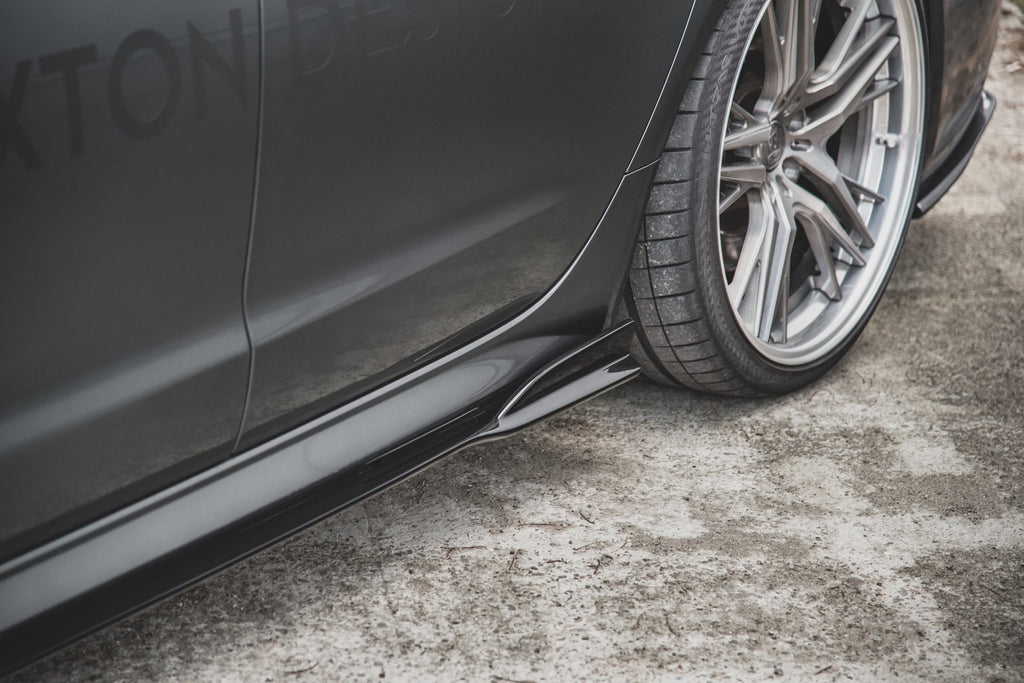 Maxton Design Street+ Seitenschweller Leisten passend für Audi A6 / A6 C7 S-line/ S6 C7 Facelift