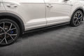 Maxton Design Street+ Seitenschweller Leisten passend für VW T-Roc R / R-Line Mk1 schwarz Hochglanz