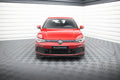 Maxton Design Street+ Spoilerlippe Front Ansatz V.4 passend für VW Golf GTI / GTE / GTD / R-Line Mk8 schwarz Hochglanz