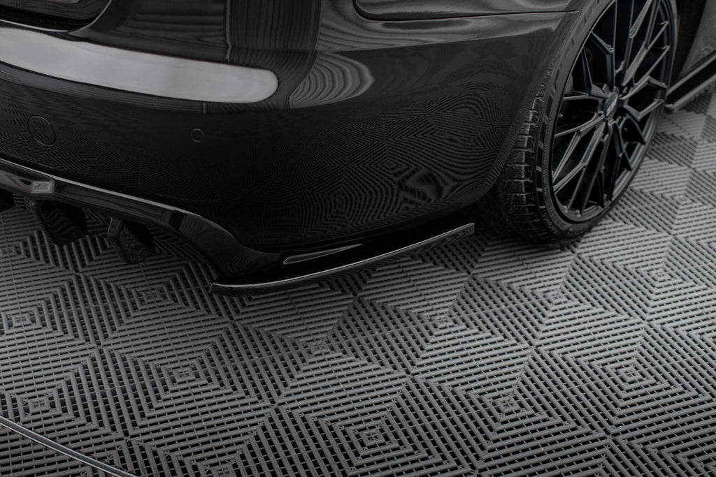 Maxton Design Heck Ansatz Flaps Diffusor V.2 passend für Audi A4 B8 schwarz Hochglanz