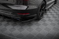 Maxton Design Hintere Seiten Flaps passend für Audi RS3 Limousine 8V Facelift schwarz Hochglanz
