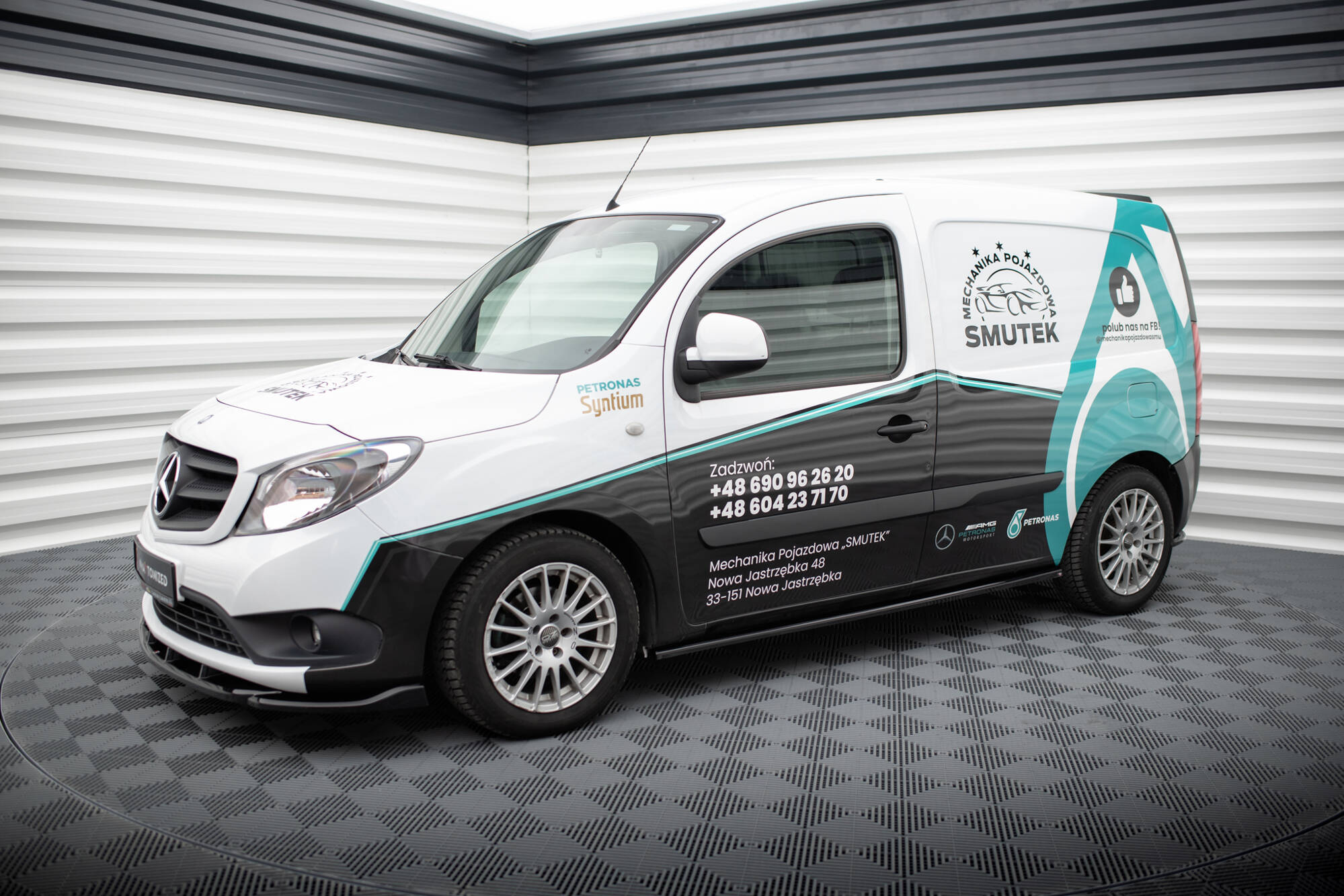Maxton Design Street+ Seitenschweller Leisten passend für Mercedes-Benz Citan W415 schwarz Hochglanz