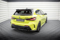 Maxton Design Heck Ansatz Flaps Diffusor V.1 passend für1 BMW 1er M-Paket / M135i F40 schwarz Hochglanz für BMW 1er F40