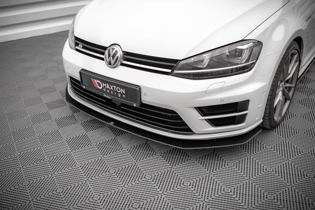 Maxton Design Street Pro Street+ Spoilerlippe Front Ansatz V.2 passend für VW Golf R Mk7