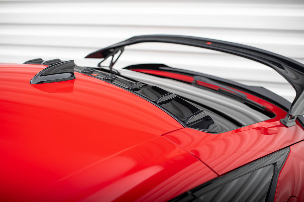 Maxton Design Heckscheiben Spoiler passend für Honda Civic Type-R Mk 11 schwarz Hochglanz