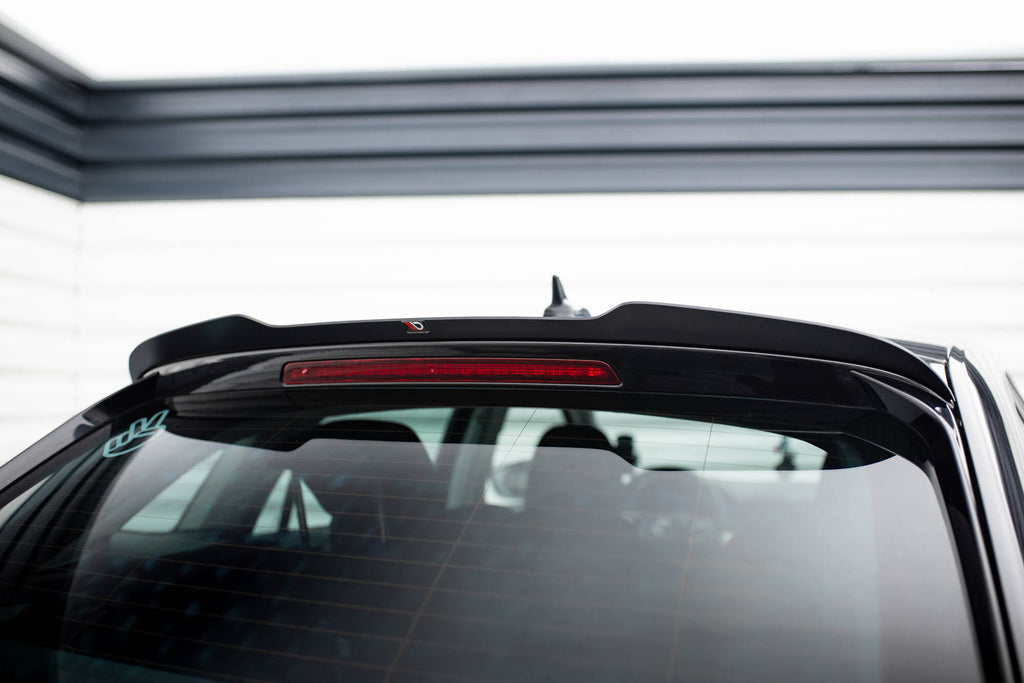 Maxton Design Spoiler CAP passend für Skoda Scala schwarz Hochglanz