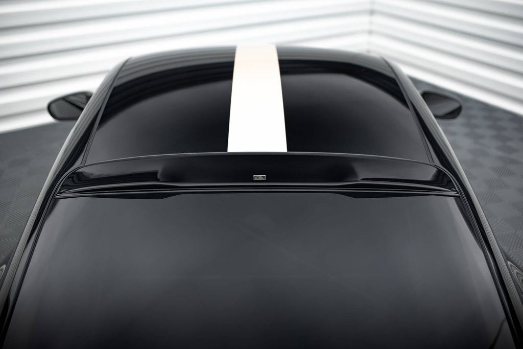 Maxton Design Heckscheiben Spoiler passend für Porsche 911 992 GT3 schwarz Hochglanz