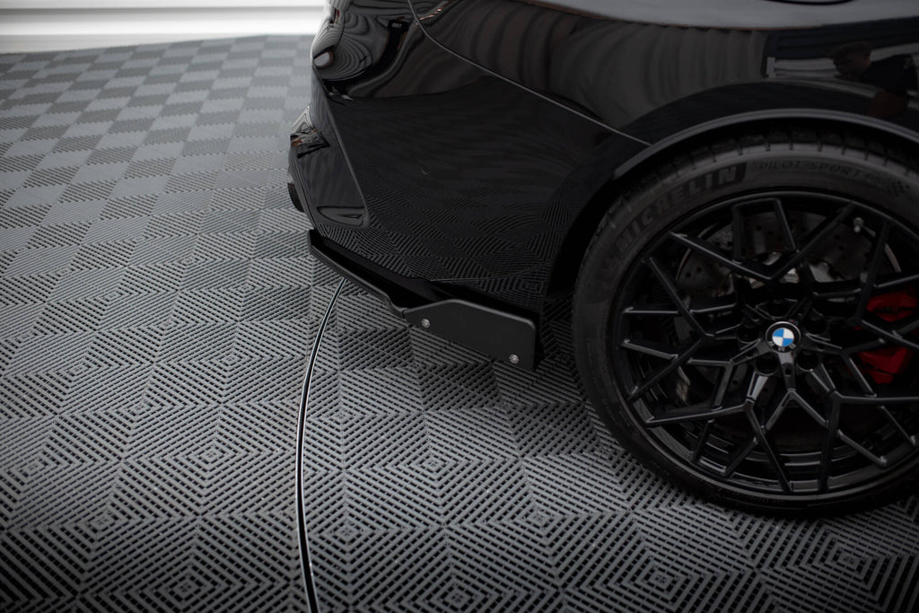 Maxton Design Heck Ansatz Flaps Diffusor V.1 + Flaps passend für BMW M8 Gran Coupe F93