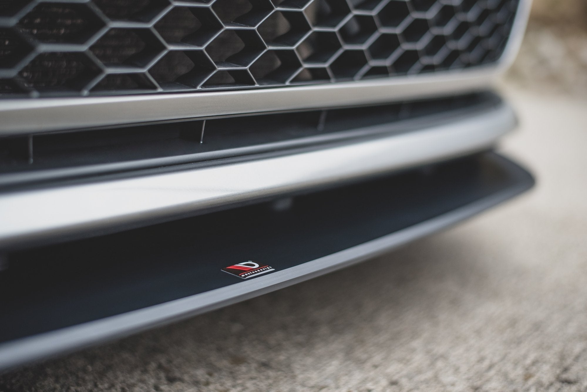 Maxton Design Racing Street+ Spoilerlippe Front Ansatz passend für VW Golf 7 GTI