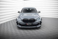Maxton Design Street+ Spoilerlippe Front Ansatz passend für BMW 1er M-Paket/ M135i / 128ti F40 schwarz Hochglanz