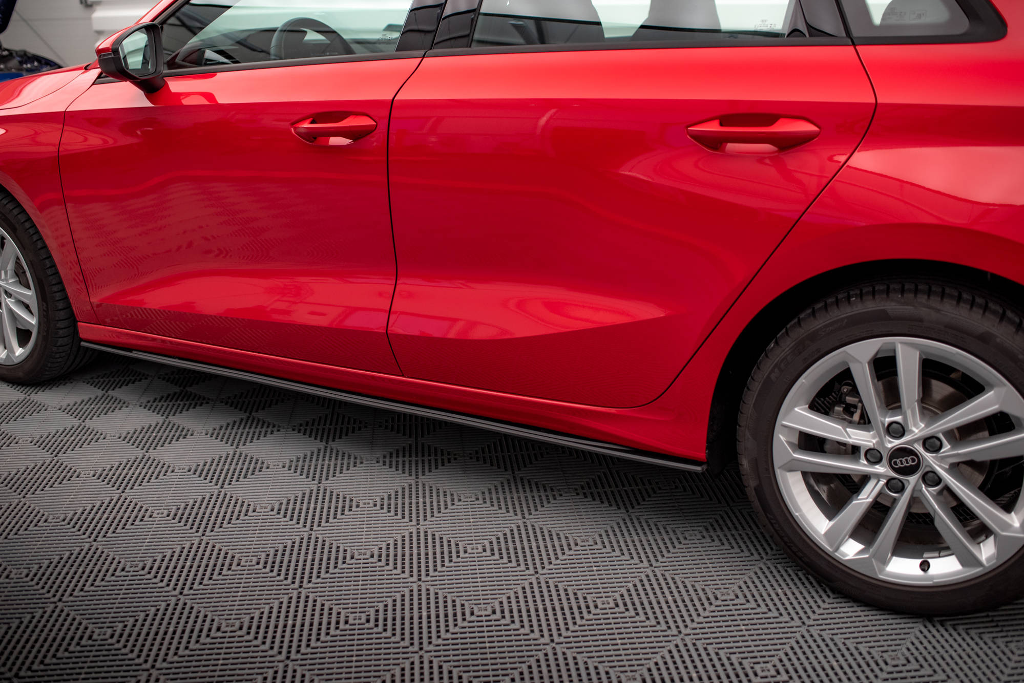 Maxton Design Street Pro Street+ Seitenschweller Leisten passend für Audi A3 8Y
