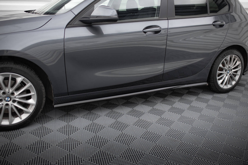Maxton Design Street+ Seitenschweller Leisten passend für BMW 1er F40 schwarz Hochglanz