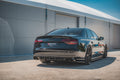 Maxton Design Diffusor Heck Ansatz passend für Audi S8 D4 Facelift schwarz Hochglanz