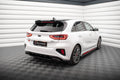 Maxton Design Heckansatz Kia Ceed GT Mk3 schwarz Hochglanz für Kia Cee'd Mk3