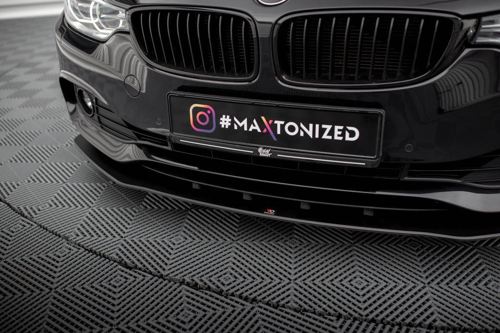 Maxton Design Street Pro Street+ Spoilerlippe Front Ansatz passend für BMW 4er Gran Coupe F36