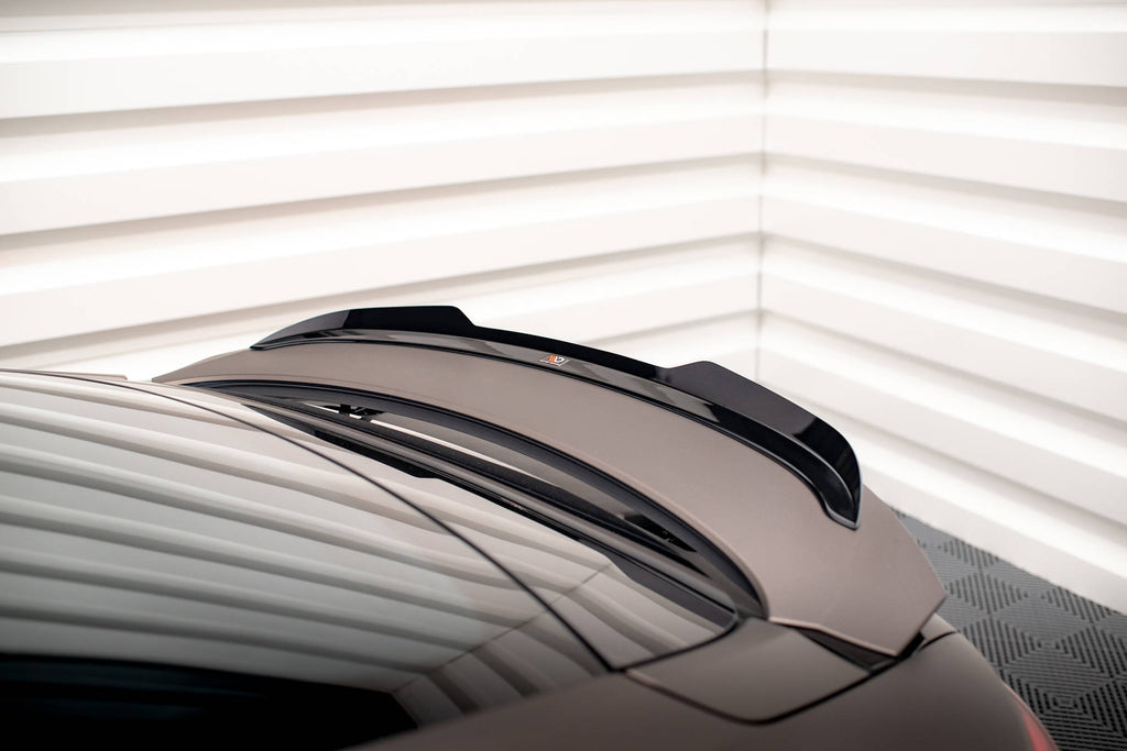 Maxton Design Spoiler CAP passend für Audi e-Tron GT / RS GT RS Mk1 schwarz Hochglanz