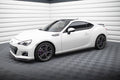 Maxton Design Street+ Seitenschweller Leisten passend für V.1 passend für Subaru BRZ Mk1 / Mk1 Facelift / Toyota GT86 Facelift schwarz Hochglanz